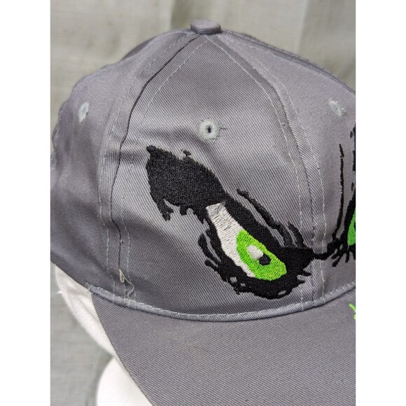 VINTAGE 1995 Youth Goosebumps Spooky Eyes Hat Cap Snap Back 90s - Picture 6 of 10